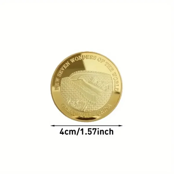 New World Seven Wonders Commemorative Coins - Image 5
