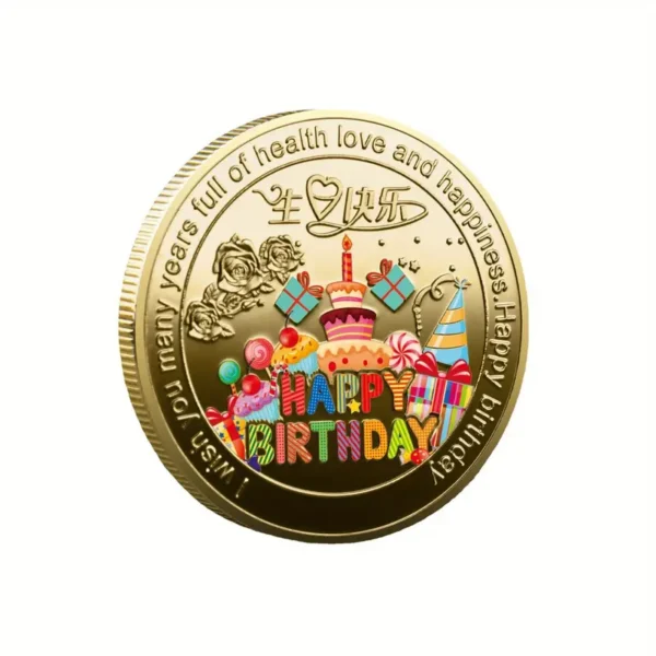 Happy Birthday Celebration Coin - Image 5