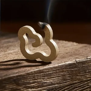 Natural Wooden Incense Plates