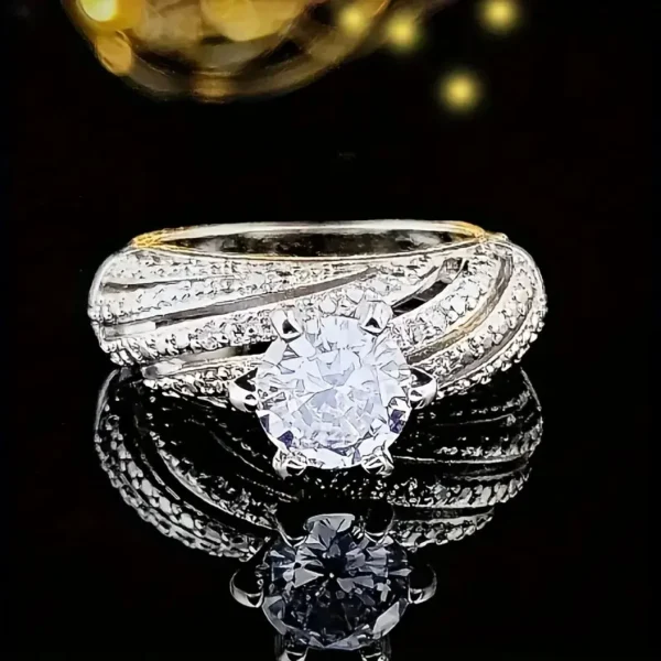 Cubic Zirconia Couple Rings - Image 3