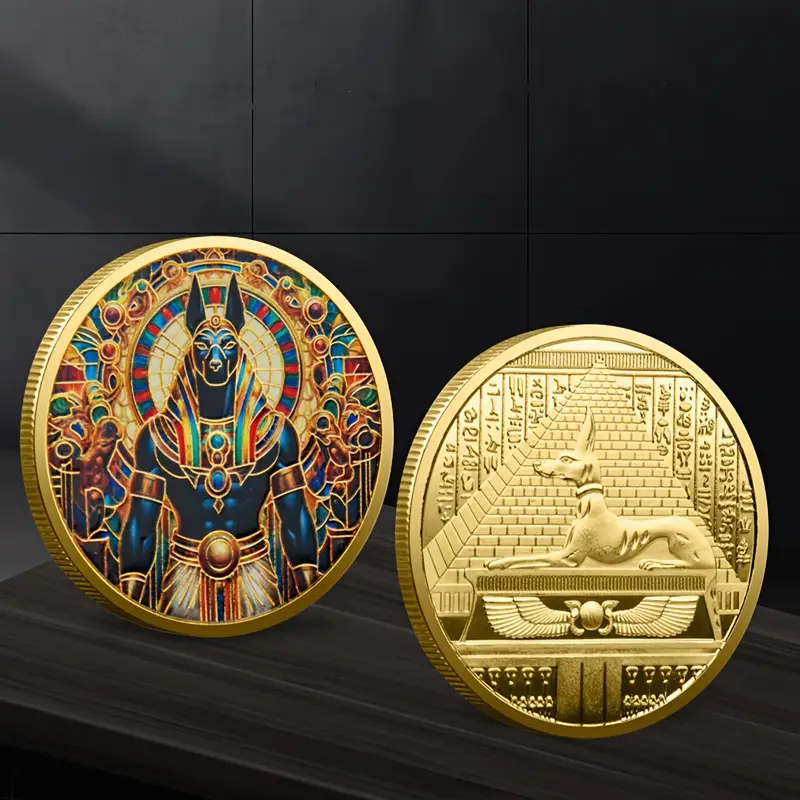 Egyptian Themed Anubis Novelty Coin