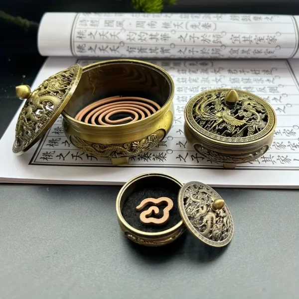 Metal Incense Holders Set - Image 5