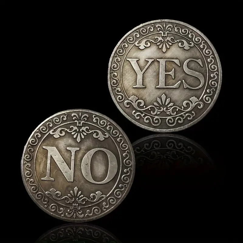 Yes Or No Lucky Decision Coin
