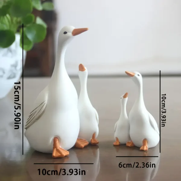 Charming Resin Duck Family - Image 5