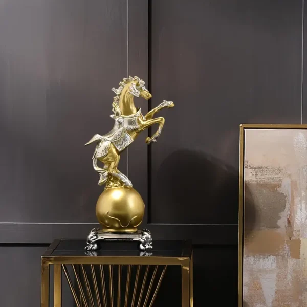 Modern Art Horse Statue - Image 5