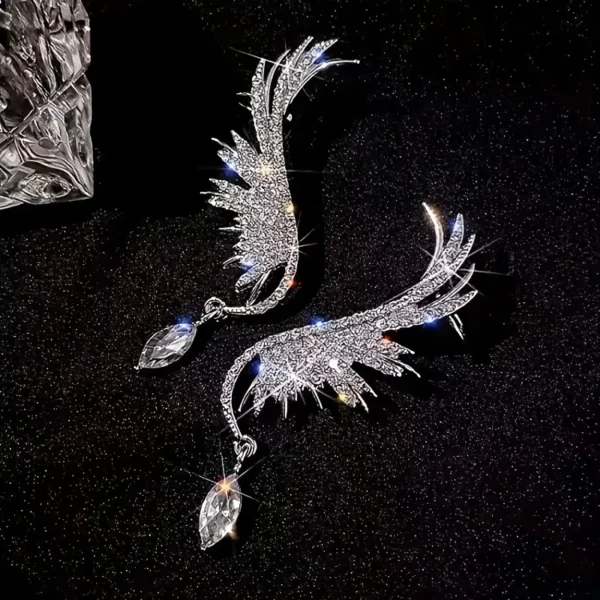 Elegant Angel Wing Style Earrings - Image 6
