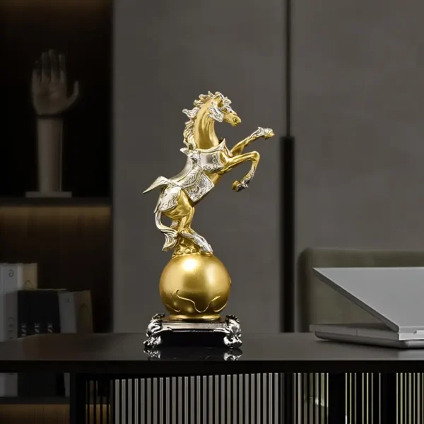 Modern Art Horse Statue - Image 4