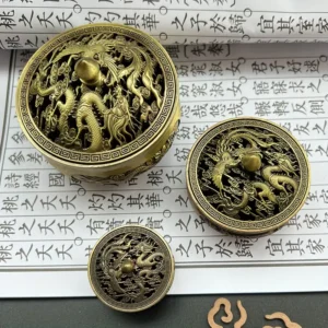 Metal Incense Holders Set