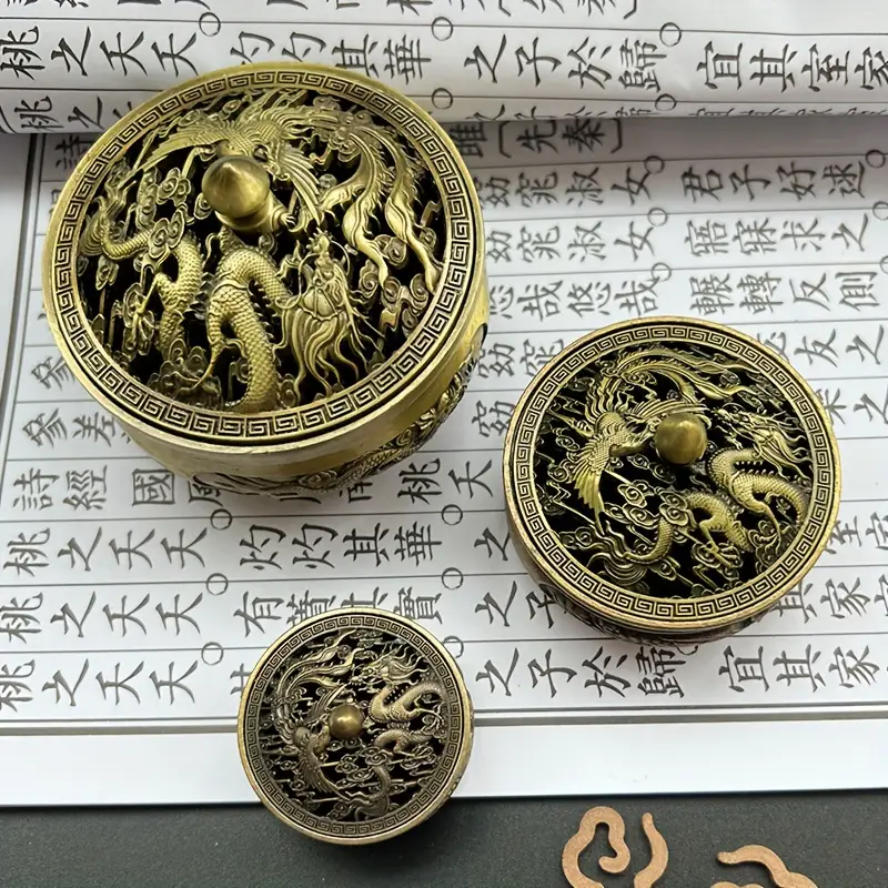 Metal Incense Holders Set