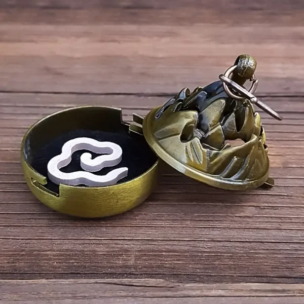 Lucky Magpie & Deer Incense Burner with Plum Blossom Design - Image 2