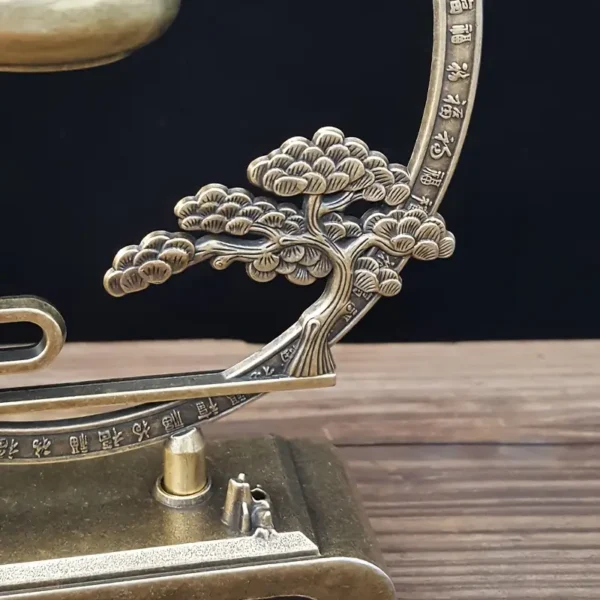 Deer and Pine Tree Incense Burner - Image 4