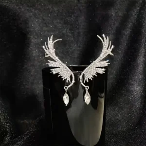 Elegant Angel Wing Style Earrings