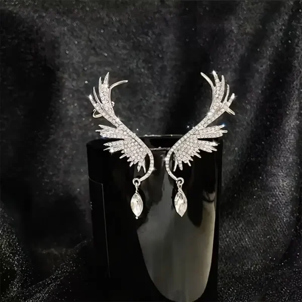 Elegant Angel Wing Style Earrings